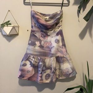 Cynthia Rowley strapless dress NWOT. Sz4
